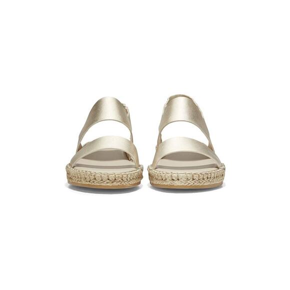 NWT Cole Haan Women’s Cloudfeel Espadrille Sandal Beige Size 10.5M - Picture 6 of 7